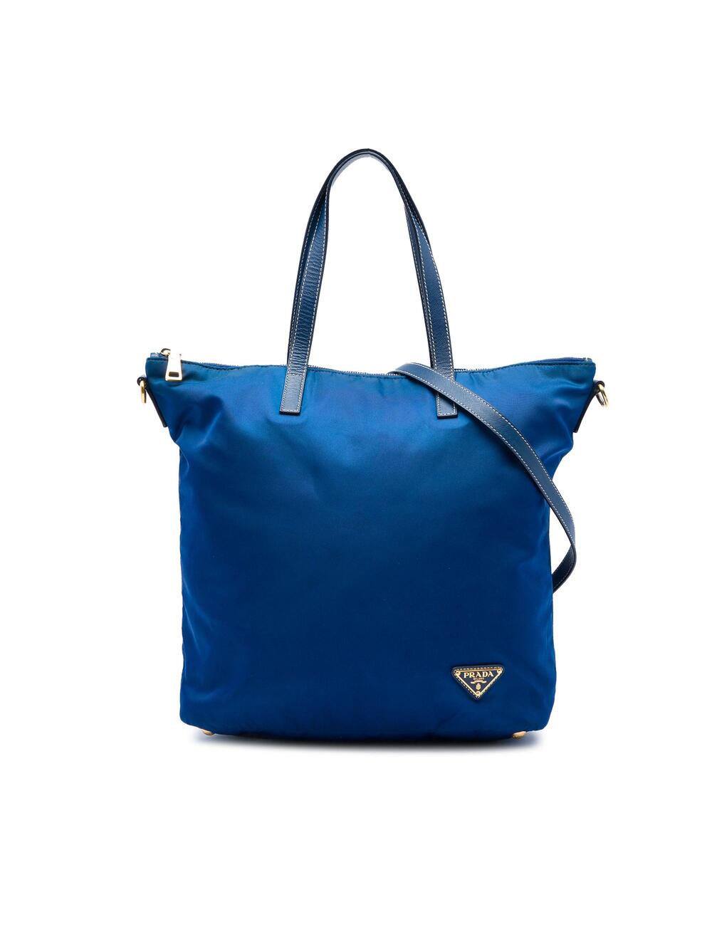 Prada Convertible Zip Tote Tessuto #375941P81B